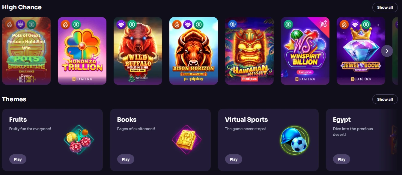 WinSpirit Casino banner 1 AU